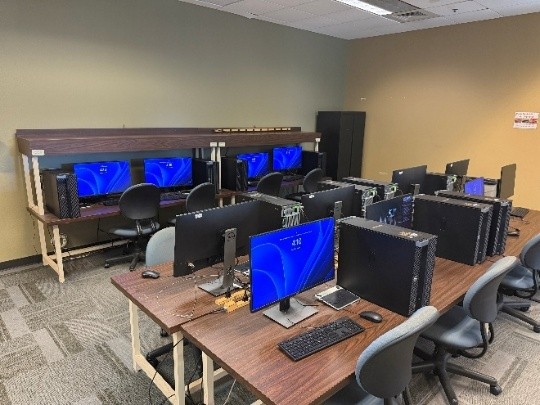 Gaming desks and workstations.